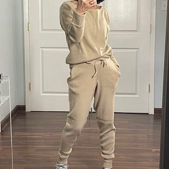 Nasty Gal Sweaters - Nasty Gal Weekend Loading Lounge SweaterJogger set